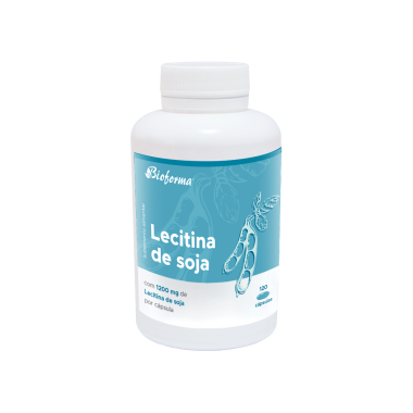 Lecitina de SOJA 1200mg 120 caps BIOFORMA